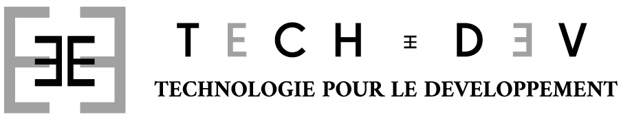 Logo de TechDev RDC